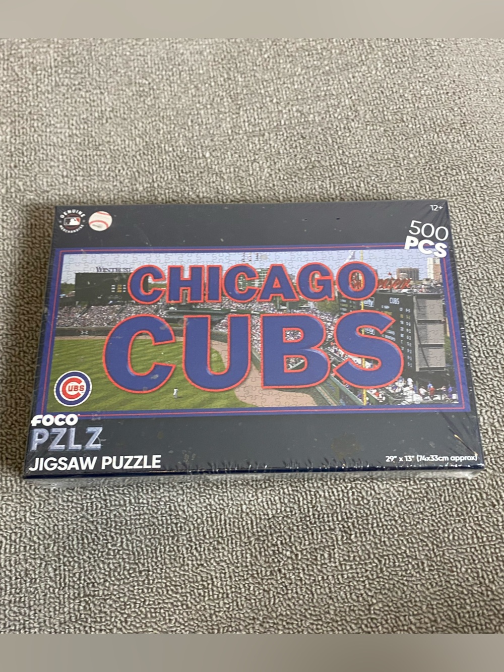 Forever Collectibles Chicago Cubs Unopened 500-Piece Jigsaw Puzzle- Baseball